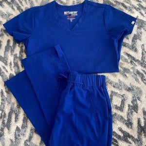 Greys anatomy scrub set xs